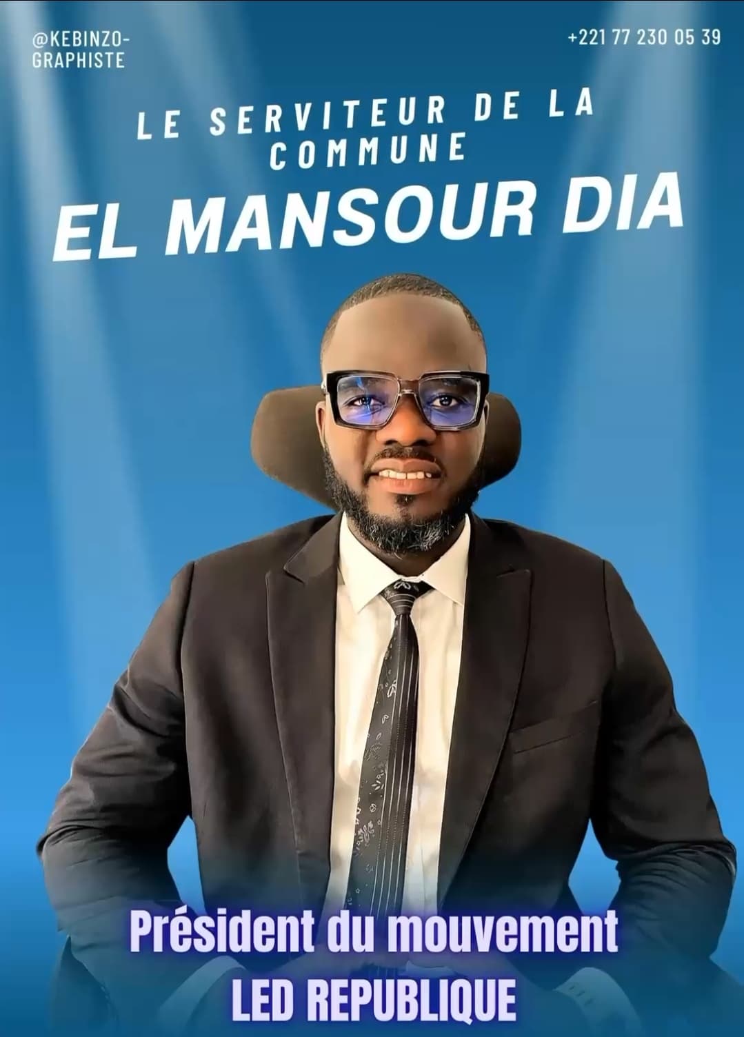 Portrait El Mansour Dia